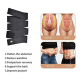 Waist Trainer Corset Wrap Belt with Fat Burning & Weight Lost Cream